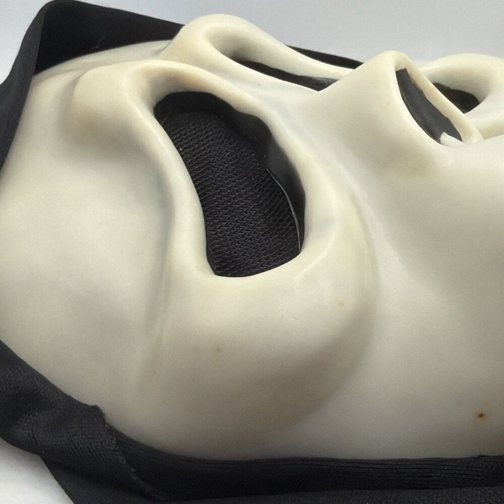 Ghost Face Scream Mask Easter Unlimited T Stamp Hood Fun World Horror - Picture 10 of 16